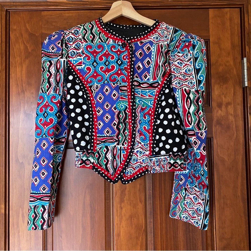 Vintage M Act I jacket EUC act 1 artsy jacket